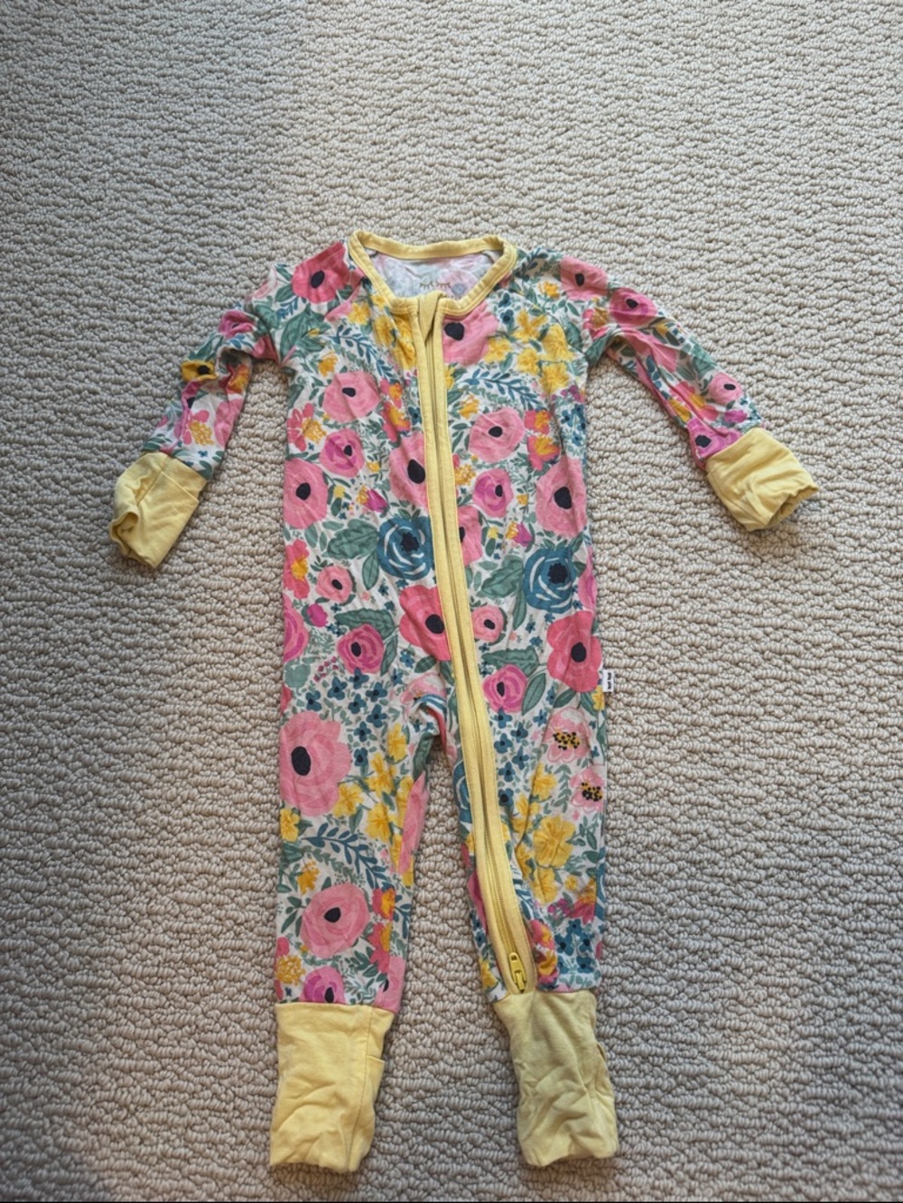Little Sleepies Original Secret Garden Zippie